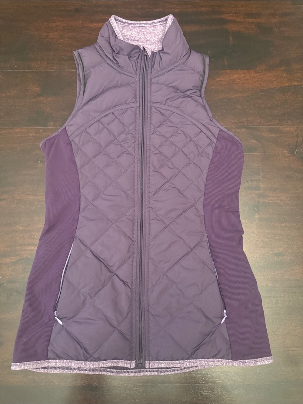 Lululemon Athletica Women’s Down Quilted Sleeveless Vest - Purple